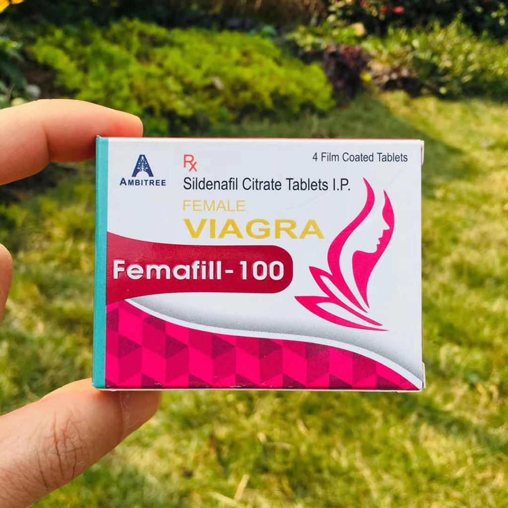 威而柔  女性威而鋼 femafill 100mg/4粒 治療女性性冷感